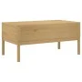 Mesa de centro FLORO madera de pino marrón cera 99x55,5x45 cm de vidaXL, Mesas de centro - Ref: Foro24-374017, Precio: 120,95...