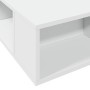 Estructura de cama madera de ingeniería blanca 200x200 cm de vidaXL, Camas y somieres - Ref: Foro24-3280447, Precio: 171,22 €...