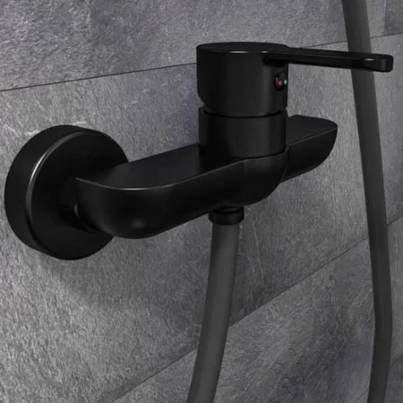 SCHÜTTE Bathtub mixer tap DENVER matt black by SCHÜTTE, Faucets - Ref: Foro24-429340, Price: 78,13 €, Discount: %