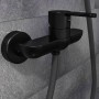 SCHÜTTE Grifo mezclador de bañera DENVER negro mate de SCHÜTTE, Grifos - Ref: Foro24-429340, Precio: 78,31 €, Descuento: %