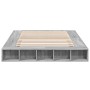Estructura de cama madera de ingeniería gris Sonoma 160x200 cm de vidaXL, Camas y somieres - Ref: Foro24-3280466, Precio: 154...