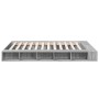 Estructura de cama madera de ingeniería gris Sonoma 160x200 cm de vidaXL, Camas y somieres - Ref: Foro24-3280466, Precio: 154...