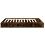 Estructura de cama madera de ingeniería roble ahumado 150x200cm de vidaXL, Camas y somieres - Ref: Foro24-3280472, Precio: 14...