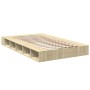 Estructura de cama madera de ingeniería roble Sonoma 135x190 cm de vidaXL, Camas y somieres - Ref: Foro24-3280498, Precio: 14...