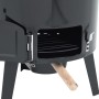Cañón para gulasch con chimenea y tapa acero esmaltado de vidaXL, Barbacoas - Ref: Foro24-4005749, Precio: 162,49 €, Descuent...