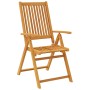 Juego de comedor para jardín 7 piezas madera maciza acacia de vidaXL, Conjuntos de jardín - Ref: Foro24-3295258, Precio: 631,...