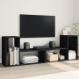 Muebles para TV 2 uds madera de ingeniería negro 75x30x50 cm de vidaXL, Muebles TV - Ref: Foro24-840787, Precio: 68,06 €, Des...