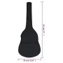 Funda para guitarra clásica 3/4 tela negro 94x35 cm de vidaXL, Fundas y estuches de guitarra - Ref: Foro24-70156, Precio: 14,...