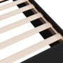 Estructura de cama madera de ingeniería negra 120x190 cm de vidaXL, Camas y somieres - Ref: Foro24-3281043, Precio: 118,77 €,...