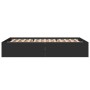 Estructura de cama madera de ingeniería negra 120x200 cm de vidaXL, Camas y somieres - Ref: Foro24-3281022, Precio: 120,87 €,...