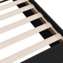Estructura de cama madera de ingeniería negra 120x200 cm de vidaXL, Camas y somieres - Ref: Foro24-3281022, Precio: 120,87 €,...
