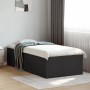 Estructura de cama madera de ingeniería negra 75x190 cm de vidaXL, Camas y somieres - Ref: Foro24-3280980, Precio: 103,95 €, ...