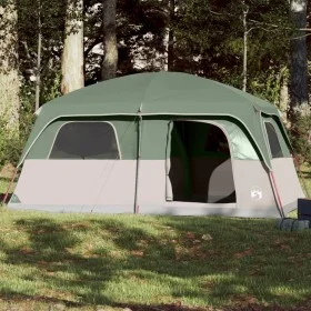 Tienda de campaña familiar para 10 personas impermeable verde de vidaXL, Tiendas de campaña - Ref: Foro24-94533, Precio: 261,...