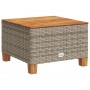 Set de sofás de jardín 10 pzas con cojines ratán sintético gris de vidaXL, Conjuntos de jardín - Ref: Foro24-3261996, Precio:...