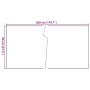 Toldo para balcón ratán sintético gris antracita 300x80 cm de vidaXL, Paneles de vallas - Ref: Foro24-156235, Precio: 41,48 €...