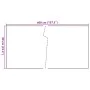 Toldo para balcón ratán sintético marrón y negro 400x90 cm de vidaXL, Paneles de vallas - Ref: Foro24-156254, Precio: 47,50 €...
