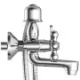 SCHÜTTE Grifo mezclador bimando de bañera con ducha de mano ELK cromo de SCHÜTTE, Grifos - Ref: Foro24-429363, Precio: 112,92...