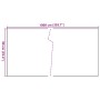 Toldo para balcón ratán sintético marrón y negro 1000x90 cm de vidaXL, Paneles de vallas - Ref: Foro24-156263, Precio: 103,32...