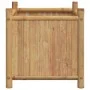 Jardinera de bambú 50x50x50 cm de vidaXL, Maceteros y jardineras - Ref: Foro24-366465, Precio: 64,90 €, Descuento: %
