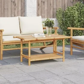 Bamboo coffee table 90x50x45 cm by vidaXL, Coffee table - Ref: Foro24-366473, Price: 62,36 €, Discount: %