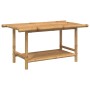 Mesita de centro de bambú 90x50x45 cm de vidaXL, Mesas de centro - Ref: Foro24-366473, Precio: 54,60 €, Descuento: %