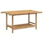 Mesita de centro de bambú 90x50x45 cm de vidaXL, Mesas de centro - Ref: Foro24-366473, Precio: 62,36 €, Descuento: %
