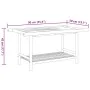 Bamboo coffee table 90x50x45 cm by vidaXL, Coffee table - Ref: Foro24-366473, Price: 62,36 €, Discount: %