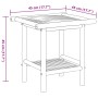 Mesa de centro de bambú 45x45x45 cm de vidaXL, Mesas de centro - Ref: Foro24-366471, Precio: 53,25 €, Descuento: %