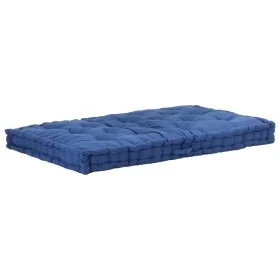 Cojín para palés algodón azul claro 120x80x10 cm de vidaXL, Cojines para sillas y sofás - Ref: Foro24-48688, Precio: 79,71 €,...