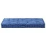 Cojín para palés algodón azul claro 120x80x10 cm de vidaXL, Cojines para sillas y sofás - Ref: Foro24-48688, Precio: 79,71 €,...