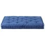 Cojín para palés algodón azul claro 120x80x10 cm de vidaXL, Cojines para sillas y sofás - Ref: Foro24-48688, Precio: 79,71 €,...