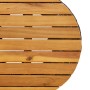 Mesa de jardín forma de tambor ratán sintético y madera negro de vidaXL, Mesas de jardín - Ref: Foro24-368296, Precio: 75,21 ...