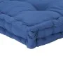 Cojín para palés algodón azul claro 120x80x10 cm de vidaXL, Cojines para sillas y sofás - Ref: Foro24-48688, Precio: 79,71 €,...