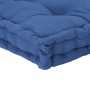 Cojín para palés algodón azul claro 120x80x10 cm de vidaXL, Cojines para sillas y sofás - Ref: Foro24-48688, Precio: 81,05 €,...
