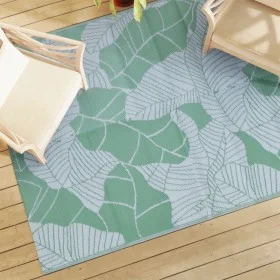 Alfombra de exterior PP verde 190x290 cm de vidaXL, Protectores para exterior - Ref: Foro24-368584, Precio: 41,90 €, Descuent...