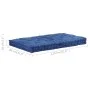Cojín para palés algodón azul claro 120x80x10 cm de vidaXL, Cojines para sillas y sofás - Ref: Foro24-48688, Precio: 79,71 €,...