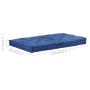 Cojín para palés algodón azul claro 120x80x10 cm de vidaXL, Cojines para sillas y sofás - Ref: Foro24-48688, Precio: 81,05 €,...