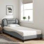 Cama con colchón tela gris claro 80x200 cm de vidaXL, Camas y somieres - Ref: Foro24-3208492, Precio: 285,73 €, Descuento: %