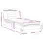 Cama con colchón tela gris claro 80x200 cm de vidaXL, Camas y somieres - Ref: Foro24-3208492, Precio: 285,73 €, Descuento: %