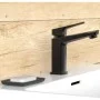 SCHÜTTE Grifo mezclador de lavabo RAVEN negro mate de SCHÜTTE, Grifos - Ref: Foro24-429357, Precio: 94,65 €, Descuento: %