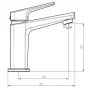 SCHÜTTE Grifo mezclador de lavabo RAVEN negro mate de SCHÜTTE, Grifos - Ref: Foro24-429357, Precio: 94,65 €, Descuento: %