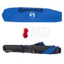 Tienda de playa 2 personas impermeable apertura rápida azul de vidaXL, Tiendas de campaña - Ref: Foro24-4005302, Precio: 60,7...