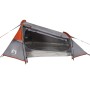 Tienda de campaña túnel 2 personas impermeable gris y naranja de vidaXL, Tiendas de campaña - Ref: Foro24-94614, Precio: 58,9...