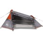 Tienda de campaña túnel 2 personas impermeable gris y naranja de vidaXL, Tiendas de campaña - Ref: Foro24-94614, Precio: 58,9...