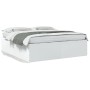 Estructura de cama madera de ingeniería blanca 180x200 cm de vidaXL, Camas y somieres - Ref: Foro24-3280902, Precio: 159,94 €...