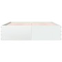 Estructura de cama madera de ingeniería blanca 180x200 cm de vidaXL, Camas y somieres - Ref: Foro24-3280902, Precio: 159,94 €...