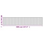 Alfombra rectangular bambú marrón 80x400 cm de vidaXL, Alfombras - Ref: Foro24-376920, Precio: 44,20 €, Descuento: %