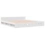 Estructura cama con cajones madera ingeniería blanca 200x200 cm de vidaXL, Camas y somieres - Ref: Foro24-3280720, Precio: 18...
