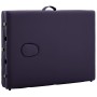 Camilla de masaje plegable 3 zonas aluminio morado de vidaXL, Mesas de masaje - Ref: Foro24-110198, Precio: 198,72 €, Descuen...