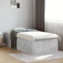 Estructura de cama madera de ingeniería gris hormigón 90x200cm de vidaXL, Camas y somieres - Ref: Foro24-3280968, Precio: 108...